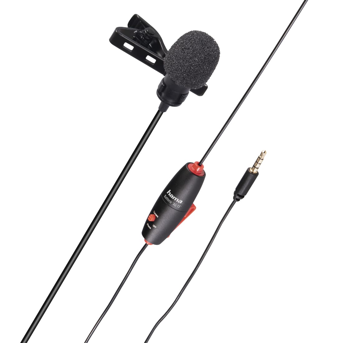 MICROFONE DE LAPELA SMART LAVALIER HAMA