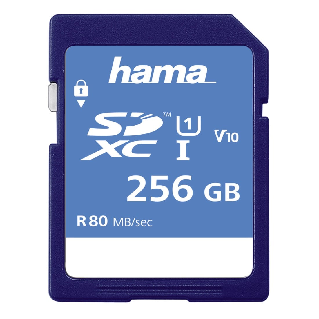 Memória MMDIA SDHC 256GB C10 UHS-I 80MB/s HAMA