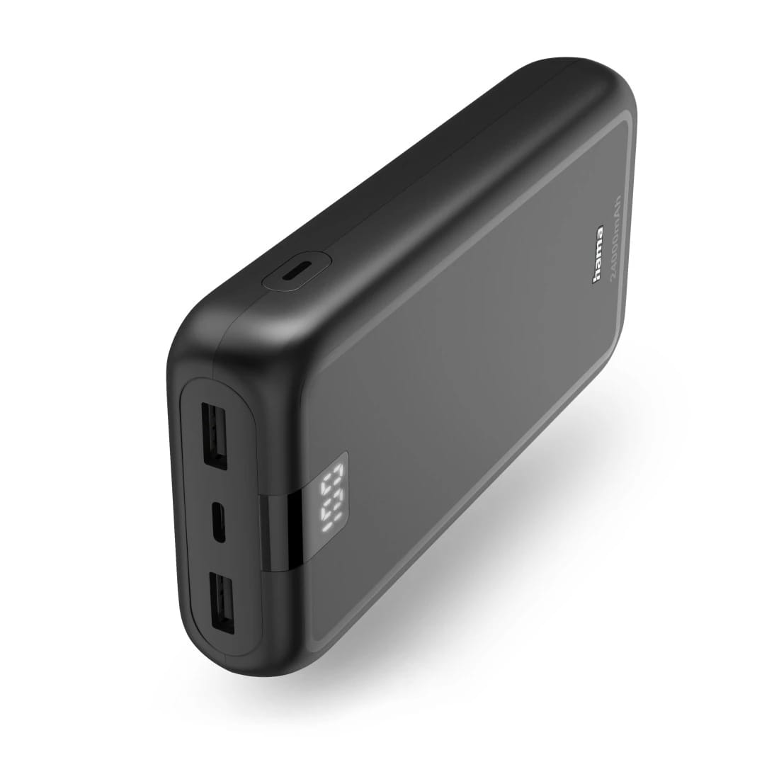 BATERIA EXTERNA DE POLIMERO DE LITIO 24′ 24000mAh 3 SAIDAS USB-C 2x USB-A HAMA