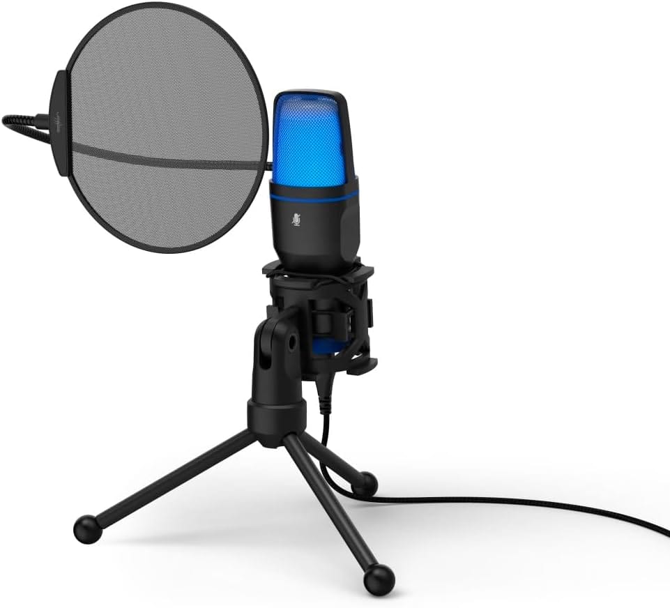 MICROFONE P/JOGOS URAGE STREAM 410 HD HAMA
