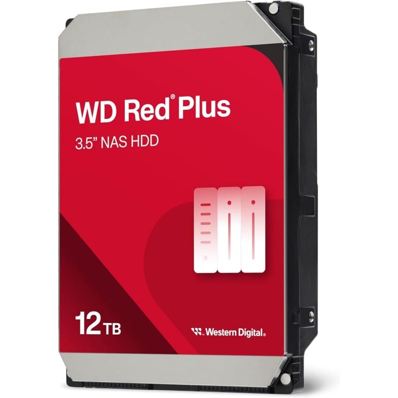Disco Rígido 3.5″ Western Digital WD Red Pro 12TB 7200RPM SATA 6 Gb/s, CMR 256MB Cache