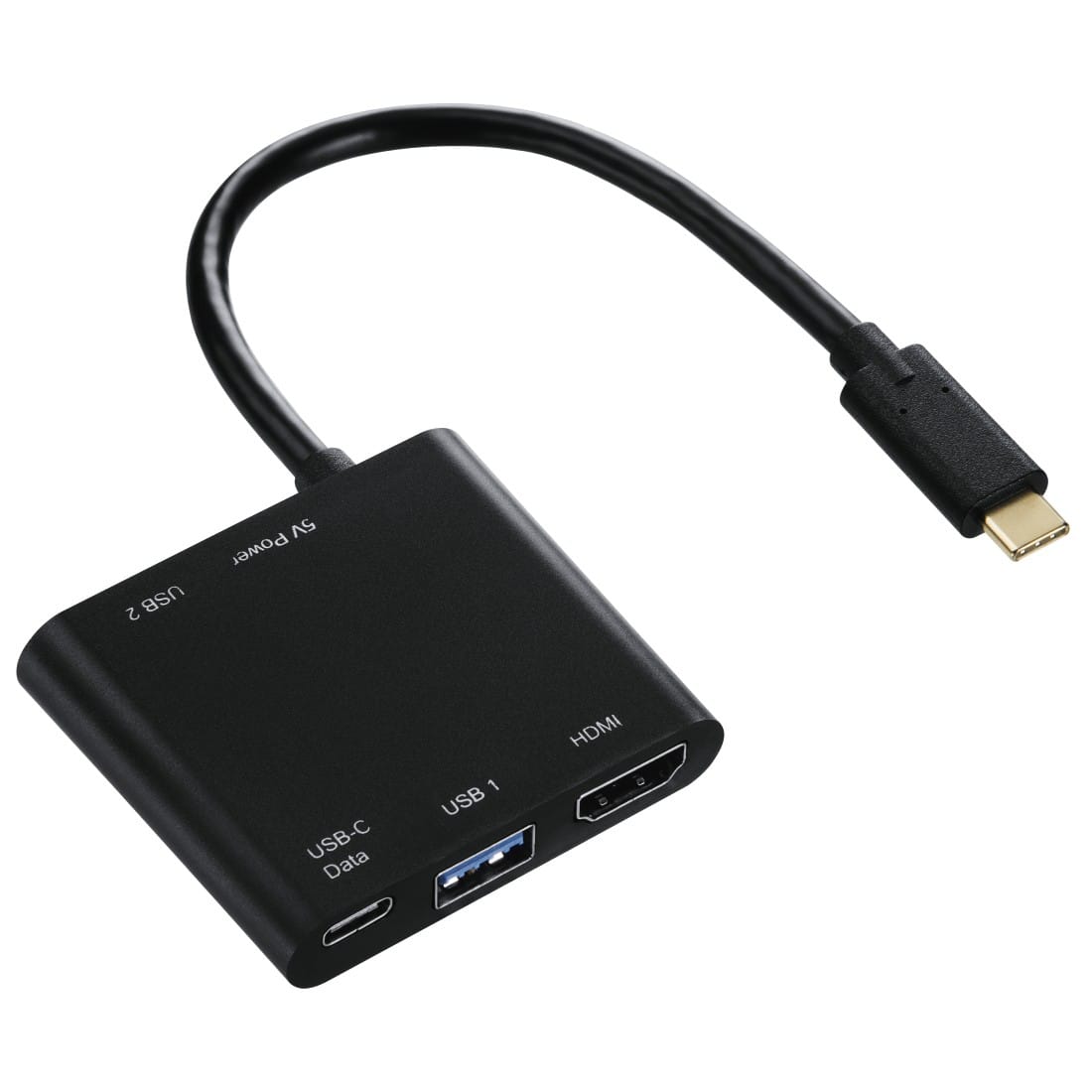 Docking Station USB-C 4em1 3XUSB HDMI COM ADAPTADOR 1,0m HAMA