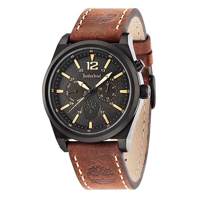 Relógio Timberland Zegarownia Para Homem Em Preto/Couro