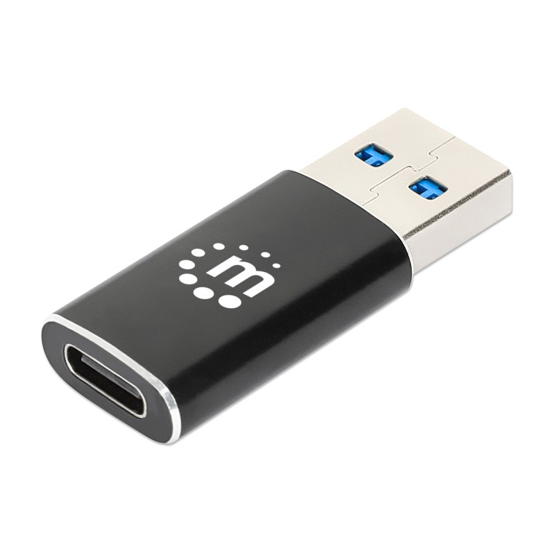 ADAPT USB-A (M) PARA USB-C (F) MANHATTAN
