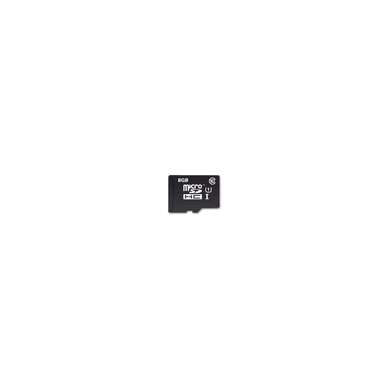 Cartão De Memória Micro SDHC 08GB + Adaptador SD Class 10 INTEGRAL