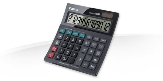 CALCULADORA AS-220 RTS SECRET 12 DIGITOS CANON