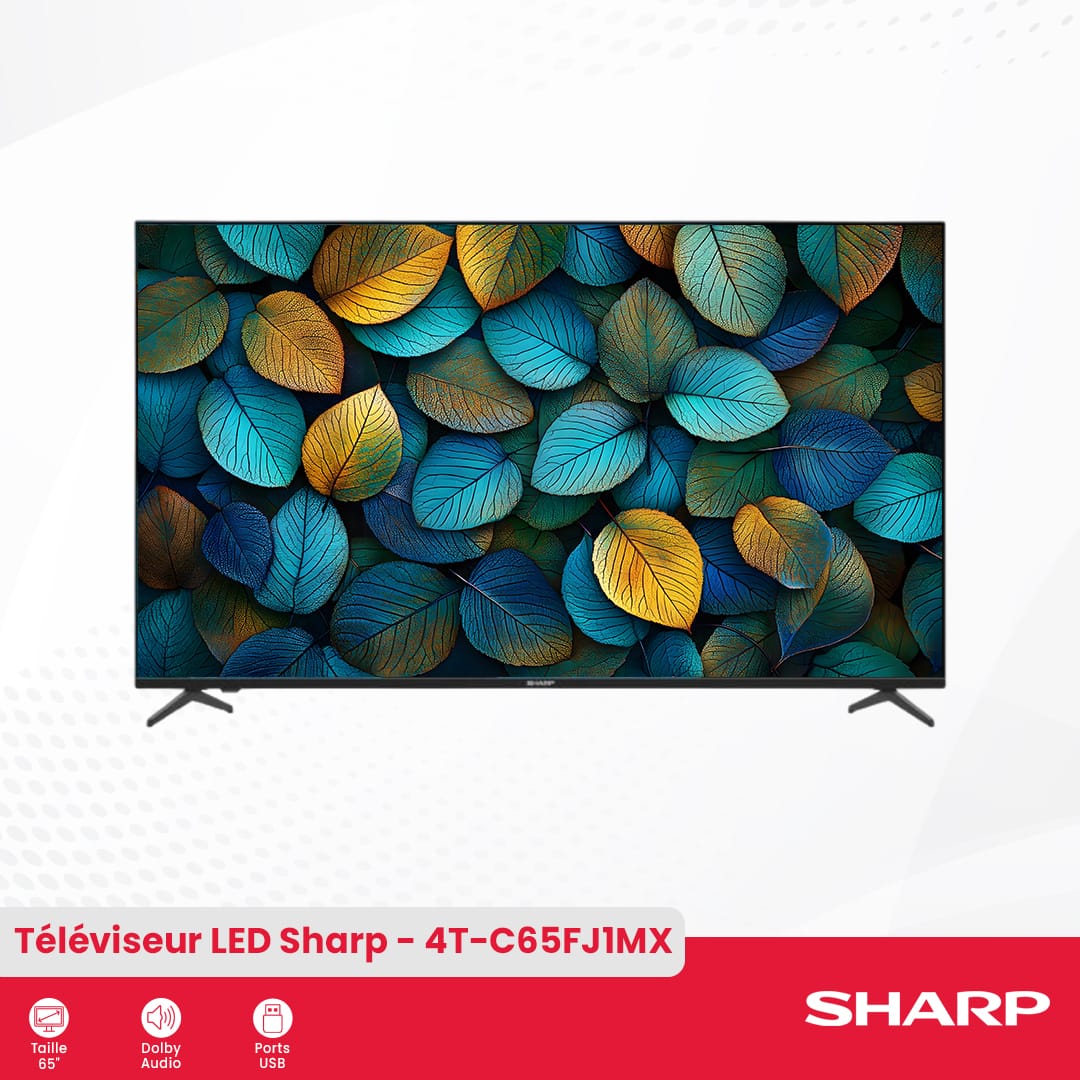 TV SHARP LED 65’/165cm 4K UltraHD ANDROID
