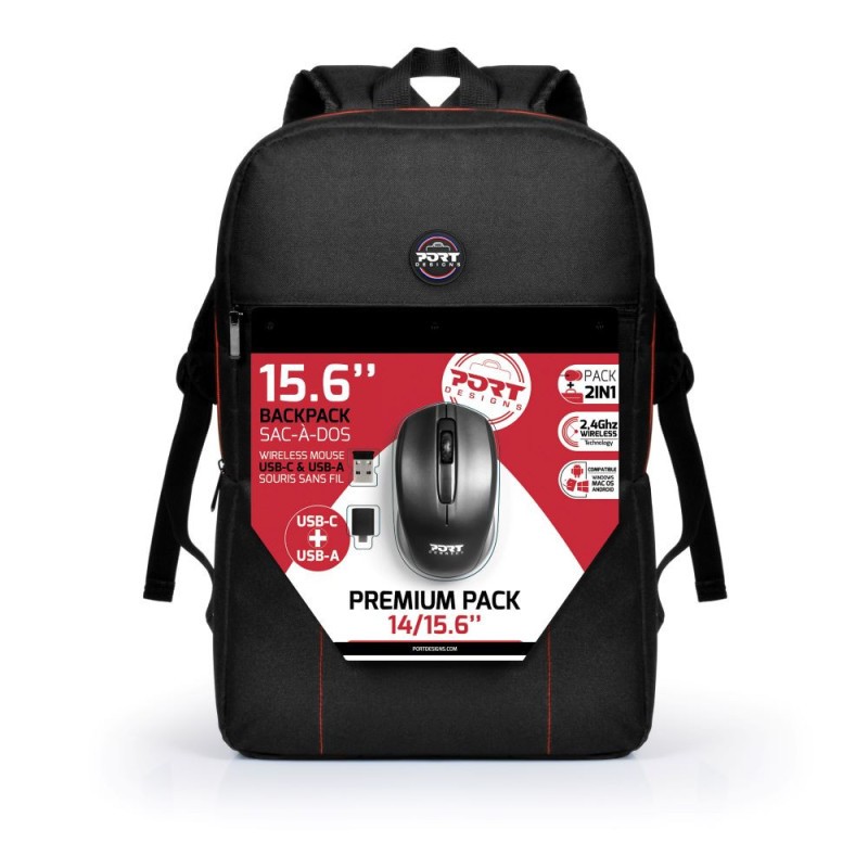 MOCHILA PORT DESIGNS PREMIUM 15.6