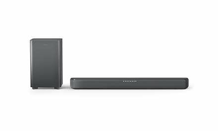 BARRA DE SOM PHILIPS S/FIO 2.1 240W BLUETOOTH 5.4 HDMI ARC SHARP