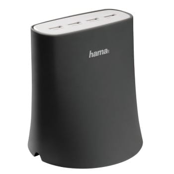 Carregador USB-A Multi 4×2.1A HAMA