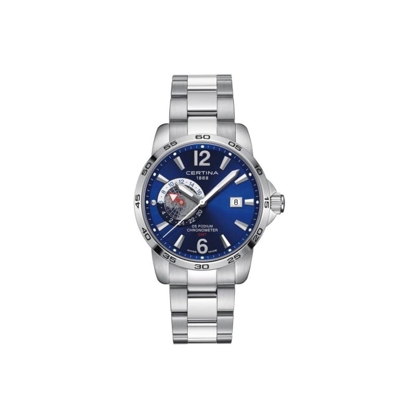 Relógio Certina Ds Podium Para Homem Em Azul