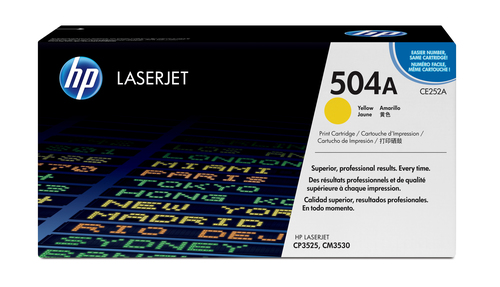 TO HP CE252A * 3525 YELLOW