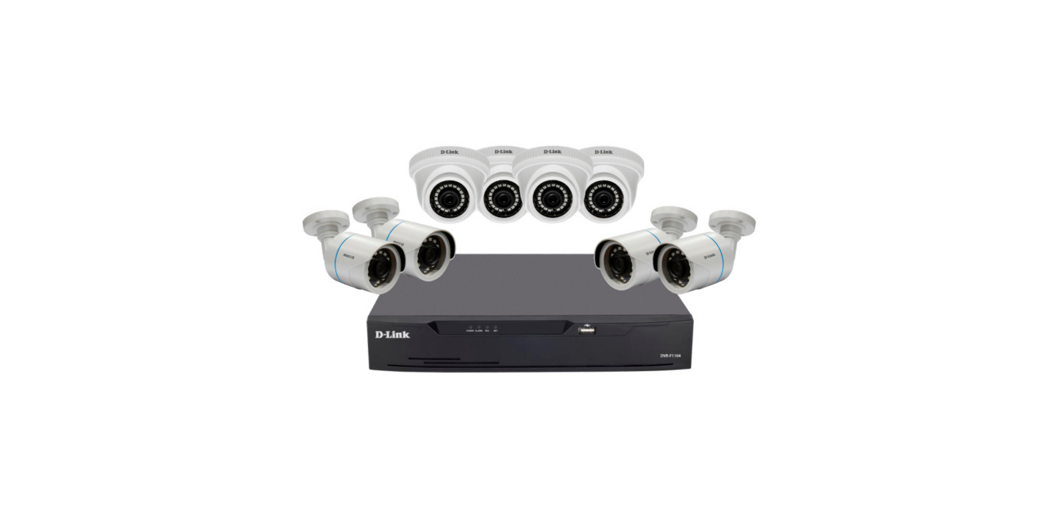 DLINK CAM 8 CAMERA DVR KIT