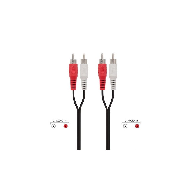 CABO AUDIO EWENT 2X RCA M TO 2X RCA M 2.0M