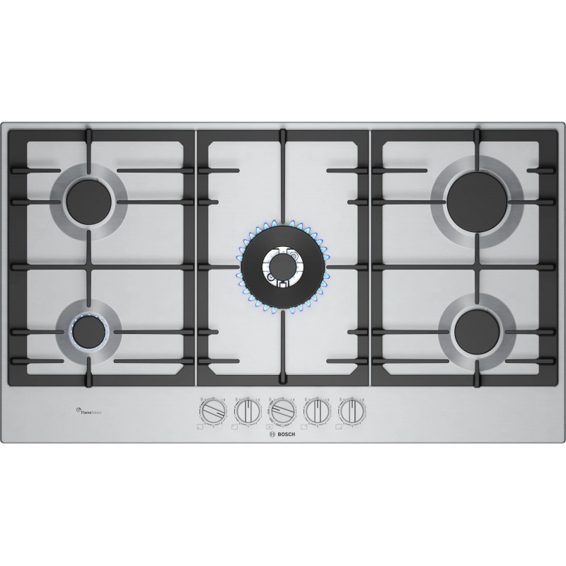 GD B-IN PLACA BOSCH 90CM GAS SERIE 6 INOX 5P